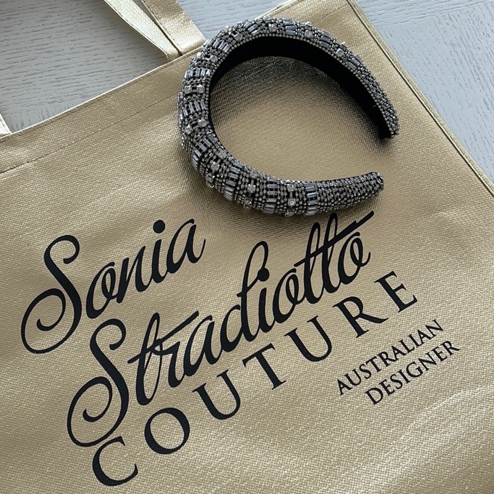 πΌ NWOT - Stunning Headband by Sonia Stradiotto Couture πΌ πΌ - Picture 3 of 10